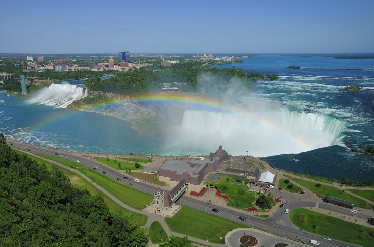 Is Niagara Falls in Canada or US?