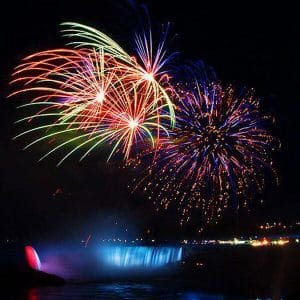 Niagara Falls fireworks