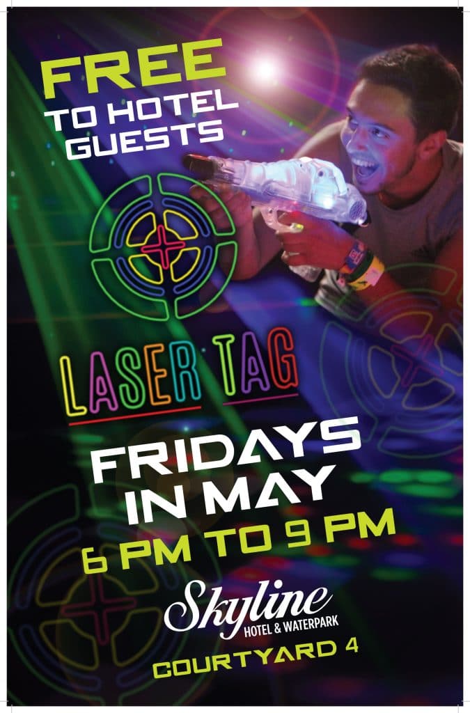 Laser Tag Fridays in May