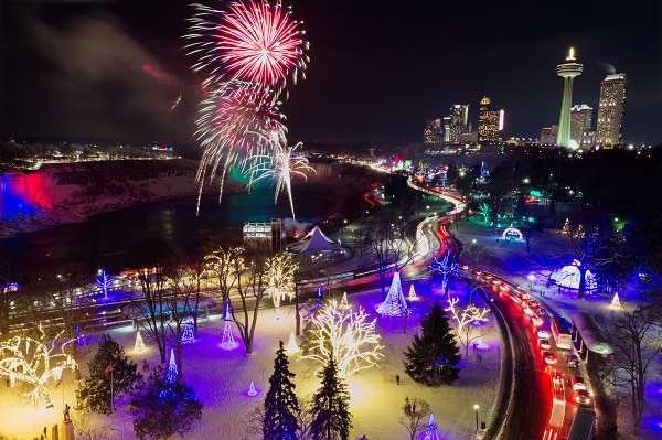 Winter Festival of Lights Fireworks Display