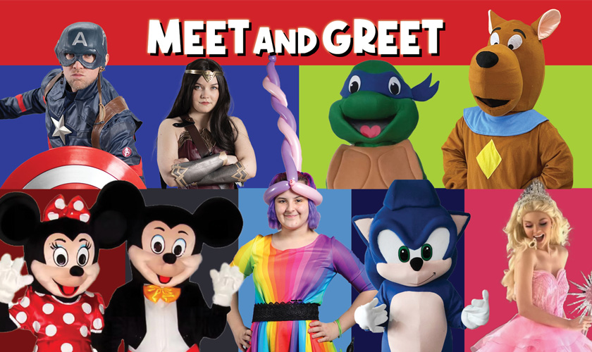 Exclusive Character Meet and Greet